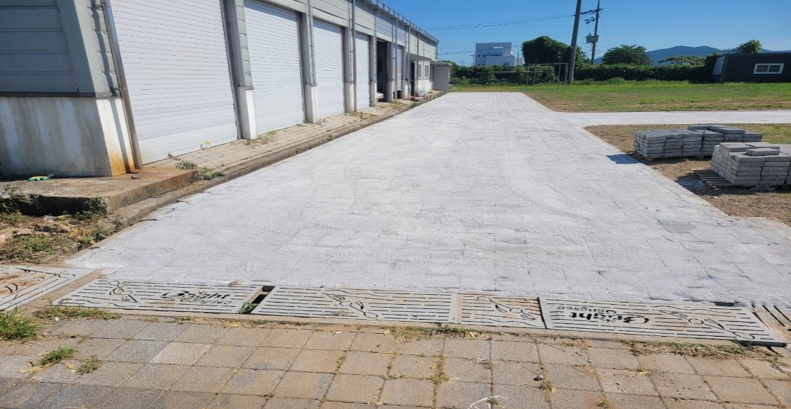 인조화강블록 포장 1(포장후)